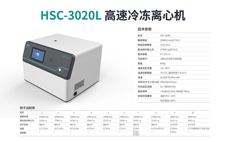 高速冷冻离心机